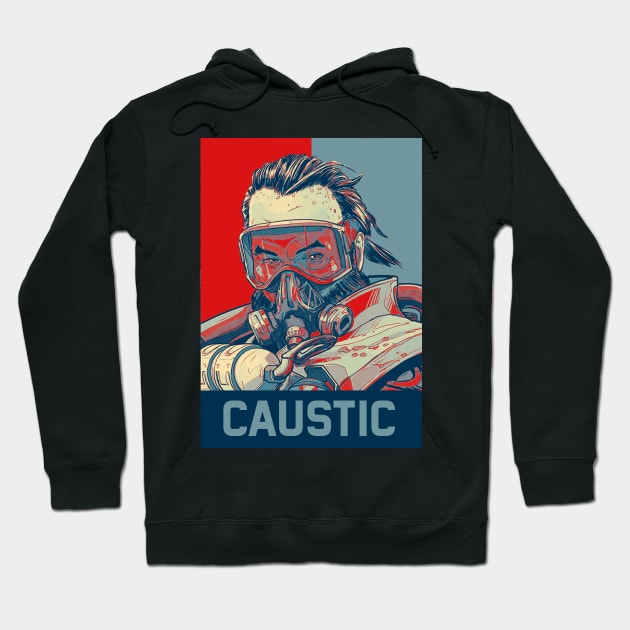 caustic apex legends Hoodie by mrcatguys